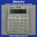 Grand calculateur d&#39;affichage LCD blanc avec fonction fiscale